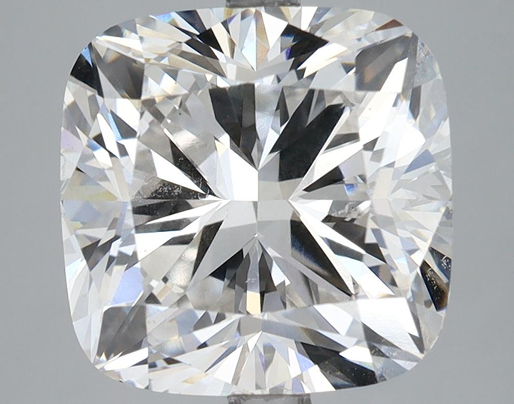5.94 Carat Cushion Shaped Ideal Cut VS2 IGI Certified Lab Grown Diamond
