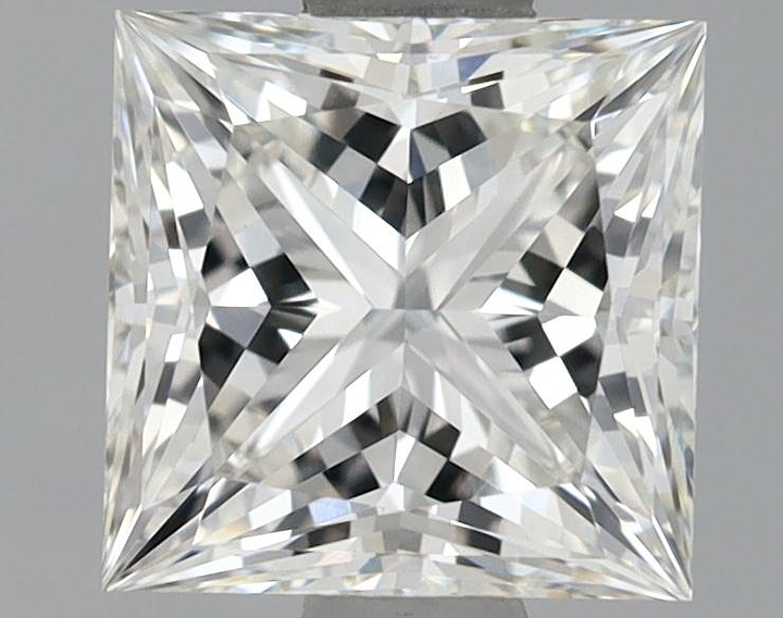 1.17 Carat Princess Shaped Ideal Cut VVS2 IGI Certified Lab Grown Diamond