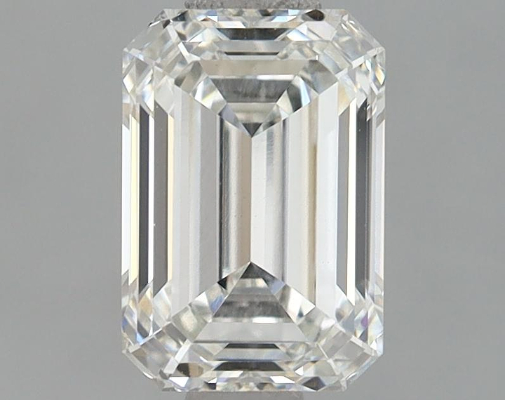 1.12 Carat Emerald Shaped Ideal Cut VVS2 IGI Certified Lab Grown Diamond