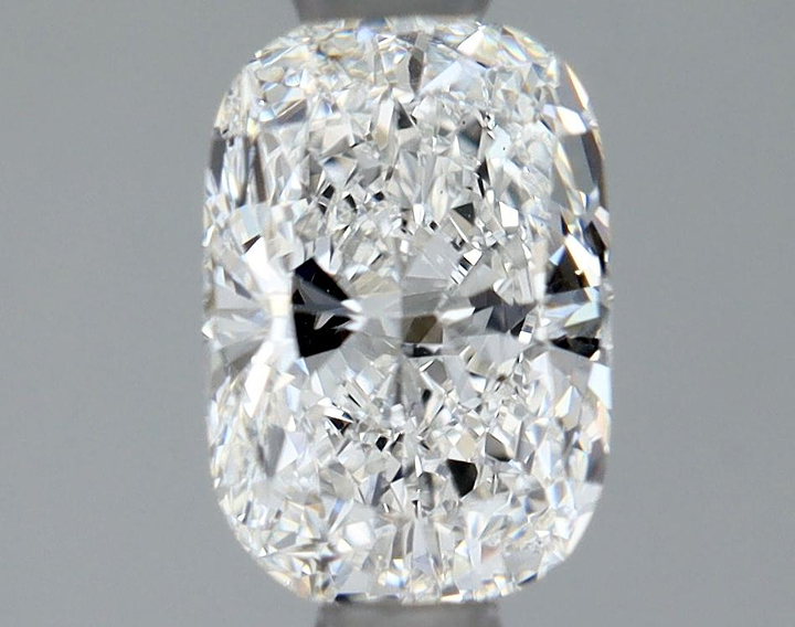 0.91 Carat Elongated Cushion Shaped Excellent Cut VVS2 IGI Certified Lab Grown Diamond