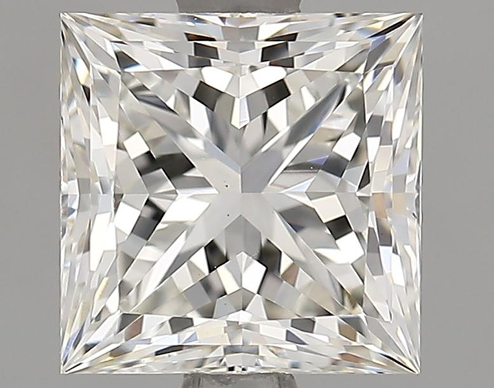 1.91 Carat Princess Shaped Ideal Cut VS1 IGI Certified Lab Grown Diamond
