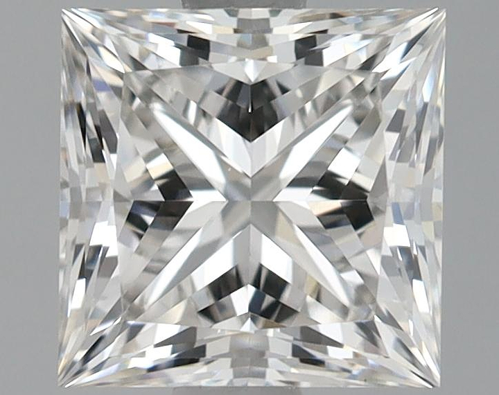 1.18 Carat Princess Shaped Ideal Cut VVS2 IGI Certified Lab Grown Diamond