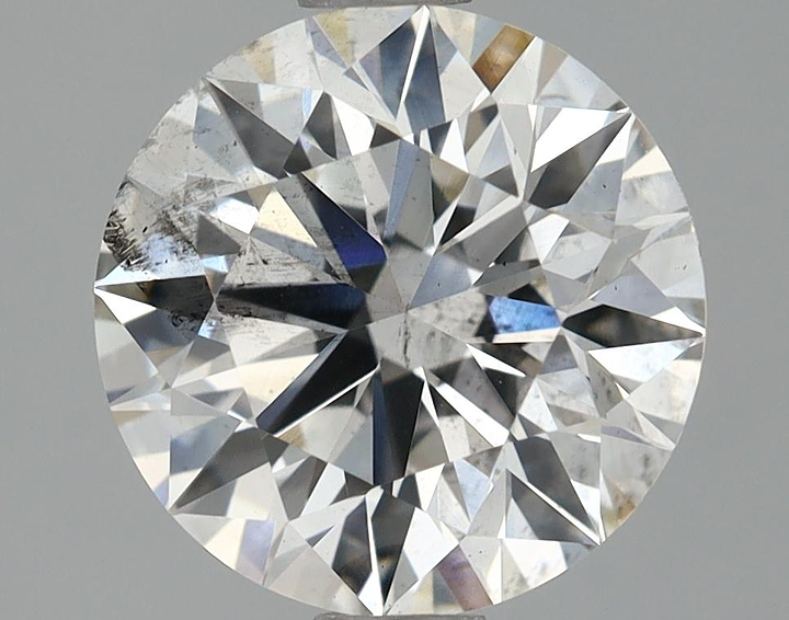 1.71 Carat Round Shaped Ideal Cut SI1 IGI Certified Lab Grown Diamond