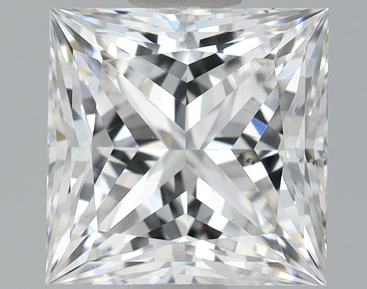 0.92 Carat Princess Shaped Ideal Cut VS2 IGI Certified Lab Grown Diamond