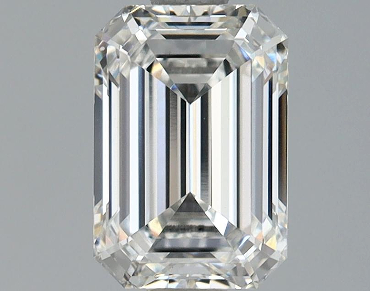 1.22 Carat Emerald Shaped Ideal Cut VVS2 IGI Certified Lab Grown Diamond