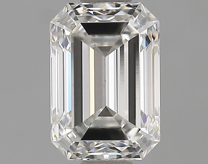 1.22 Carat Emerald Shaped Ideal Cut VVS2 IGI Certified Lab Grown Diamond