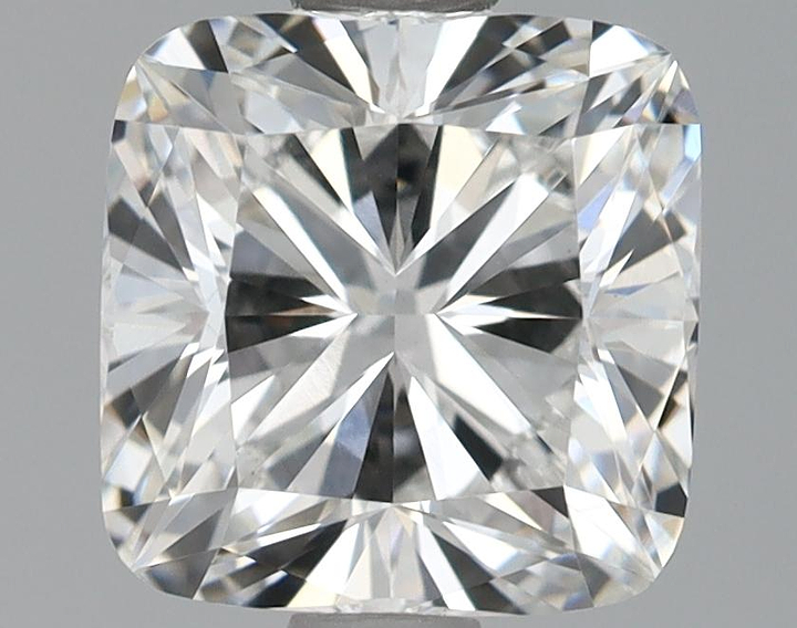 1.35 Carat Cushion Shaped Ideal Cut VVS2 IGI Certified Lab Grown Diamond