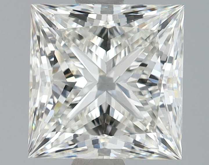 1.72 Carat Princess Shaped Ideal Cut VVS2 IGI Certified Lab Grown Diamond