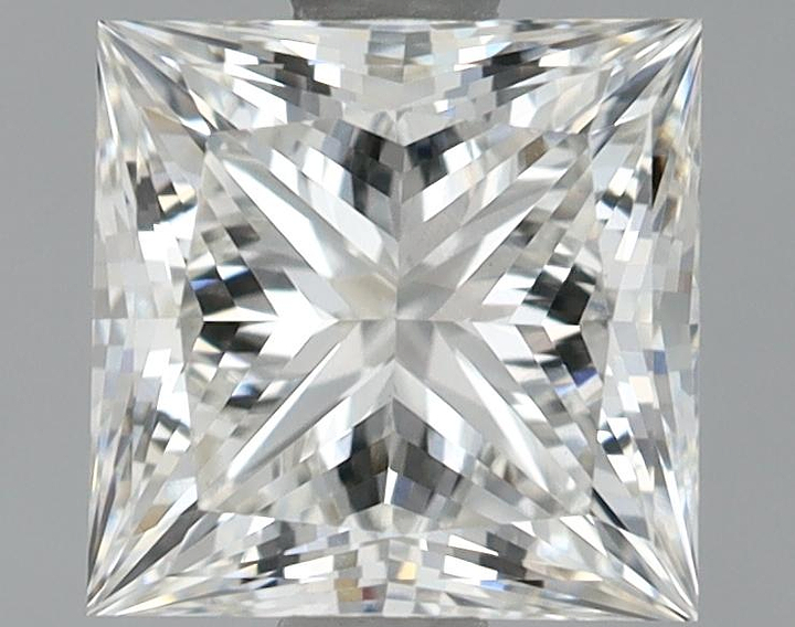 1.11 Carat Princess Shaped Ideal Cut VVS2 IGI Certified Lab Grown Diamond