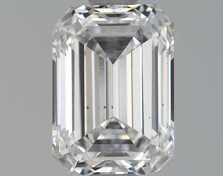1.3 Carat Emerald Shaped Ideal Cut VS2 IGI Certified Lab Grown Diamond