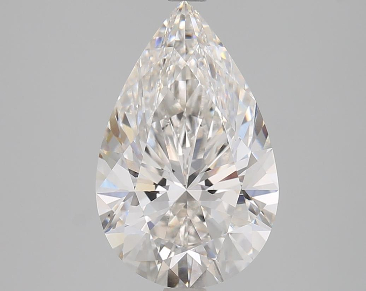 3.54 Carat Pear Shaped Ideal Cut VS1 IGI Certified Lab Grown Diamond
