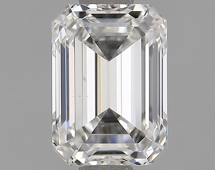 1.23 Carat Emerald Shaped Ideal Cut VS1 IGI Certified Lab Grown Diamond