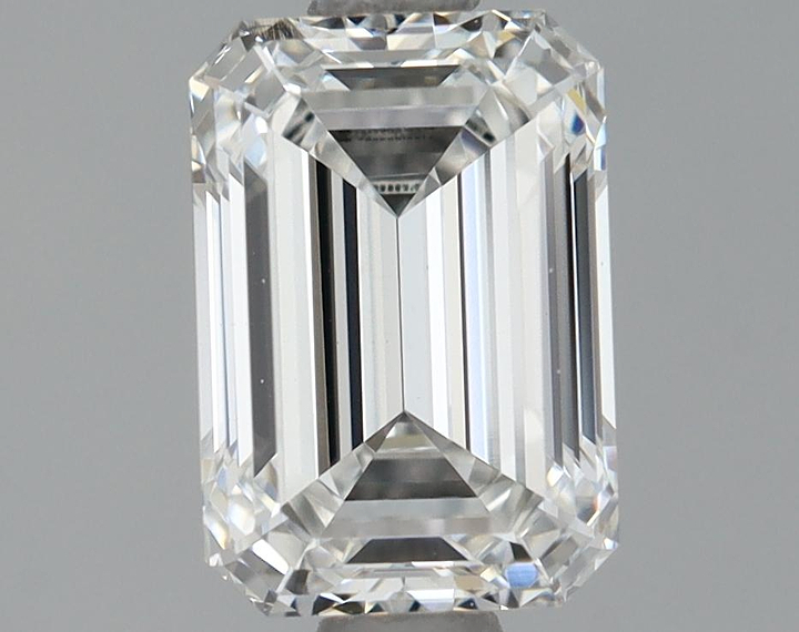 1.3 Carat Emerald Shaped Ideal Cut VVS2 IGI Certified Lab Grown Diamond