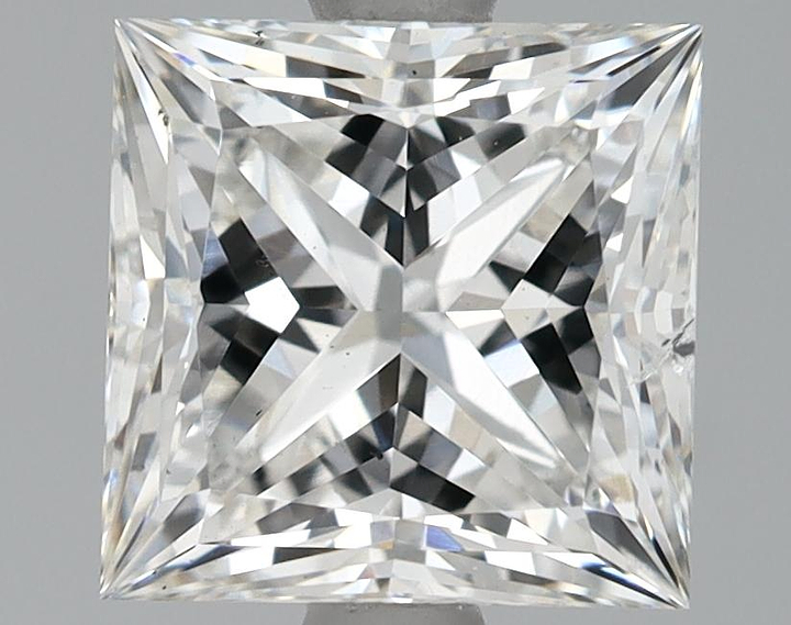 1.81 Carat Princess Shaped Ideal Cut SI1 IGI Certified Lab Grown Diamond