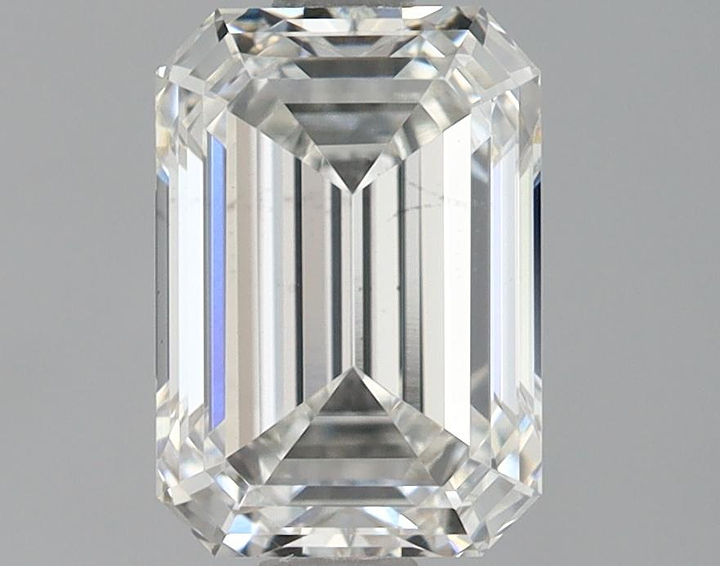 1.41 Carat Emerald Shaped Ideal Cut VS2 IGI Certified Lab Grown Diamond