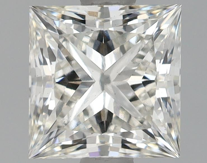 1.12 Carat Princess Shaped Ideal Cut VS1 IGI Certified Lab Grown Diamond