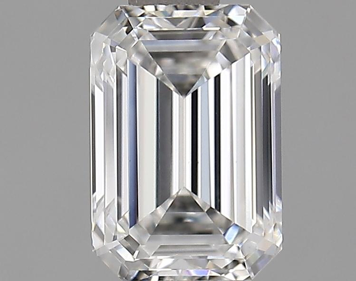 1.21 Carat Emerald Shaped Ideal Cut VS1 IGI Certified Lab Grown Diamond