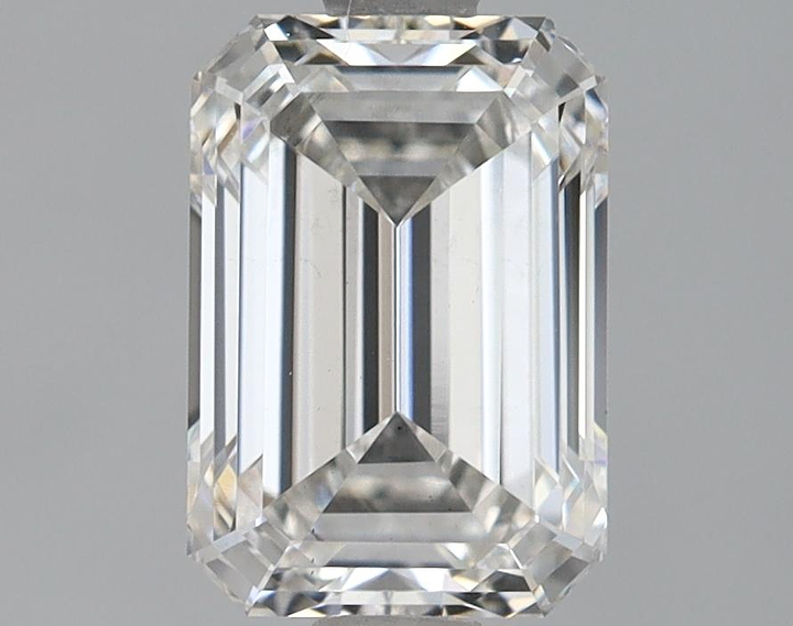1.41 Carat Emerald Shaped Ideal Cut VS1 IGI Certified Lab Grown Diamond