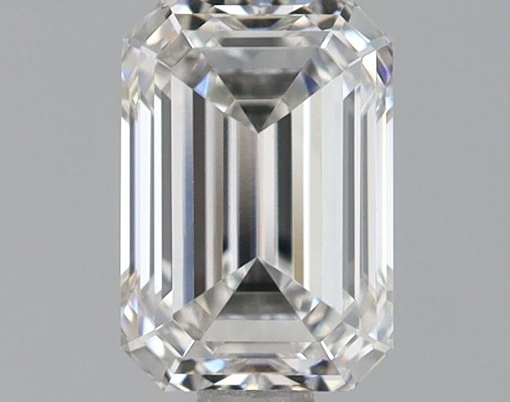 1.11 Carat Emerald Shaped Ideal Cut VVS2 IGI Certified Lab Grown Diamond