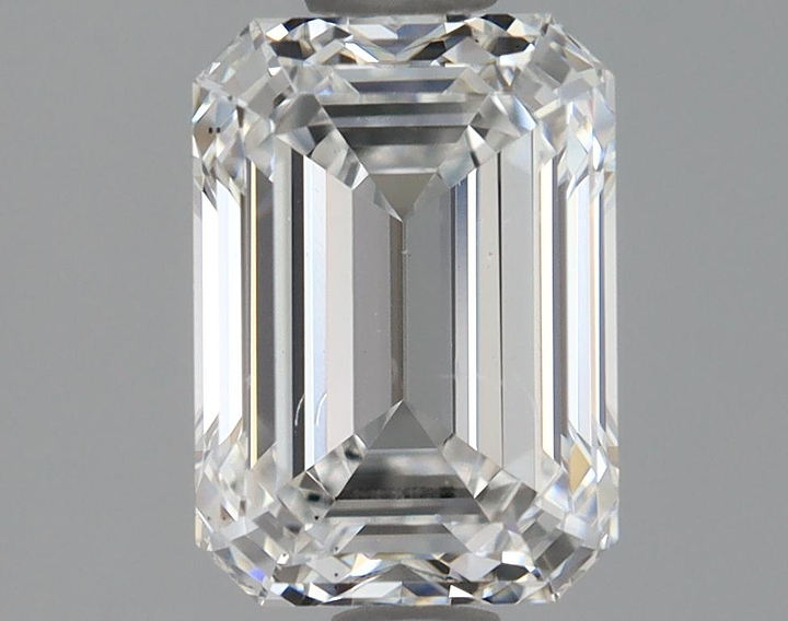 1.27 Carat Emerald Shaped Ideal Cut VS2 IGI Certified Lab Grown Diamond