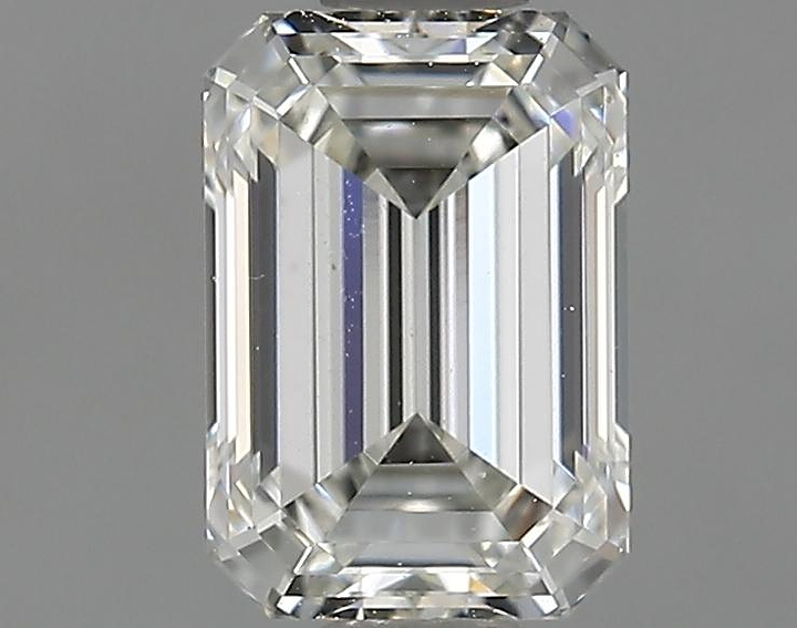 1.11 Carat Emerald Shaped Ideal Cut VVS2 IGI Certified Lab Grown Diamond