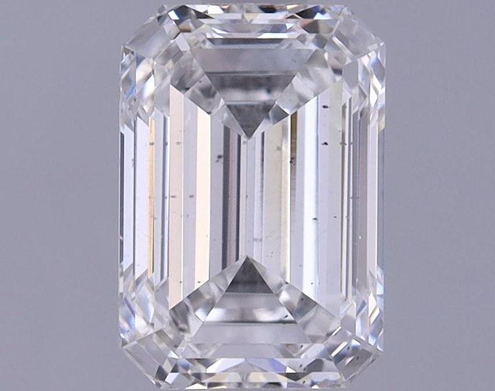 1.14 Carat Emerald Shaped Ideal Cut SI1 IGI Certified Lab Grown Diamond