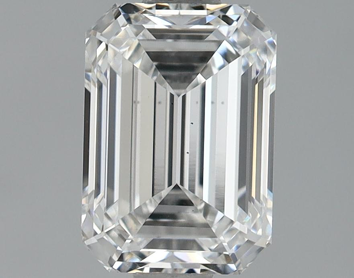 1.24 Carat Emerald Shaped Ideal Cut VS1 IGI Certified Lab Grown Diamond