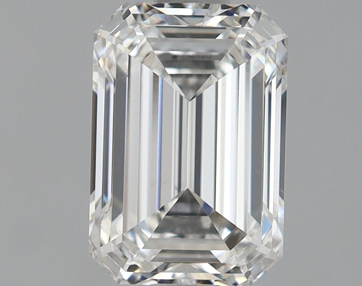 1.13 Carat Emerald Shaped Ideal Cut SI1 IGI Certified Lab Grown Diamond