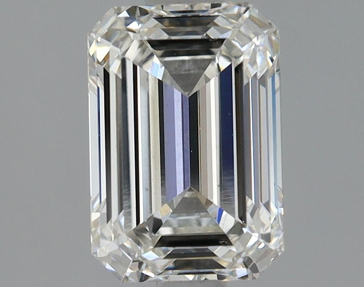 1.41 Carat Emerald Shaped Ideal Cut VS2 IGI Certified Lab Grown Diamond