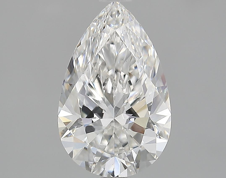 1.63 Carat Pear Shaped Ideal Cut VS1 IGI Certified Lab Grown Diamond