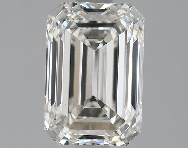 1.35 Carat Emerald Shaped Ideal Cut VS1 IGI Certified Lab Grown Diamond