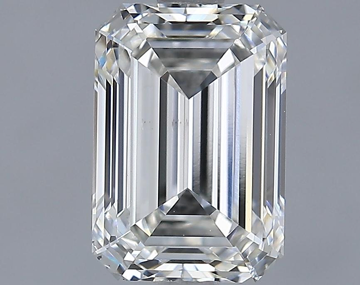 1.9 Carat Emerald Shaped Ideal Cut VS1 IGI Certified Lab Grown Diamond