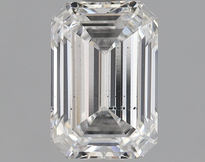 1.11 Carat Emerald Shaped Ideal Cut SI1 IGI Certified Lab Grown Diamond