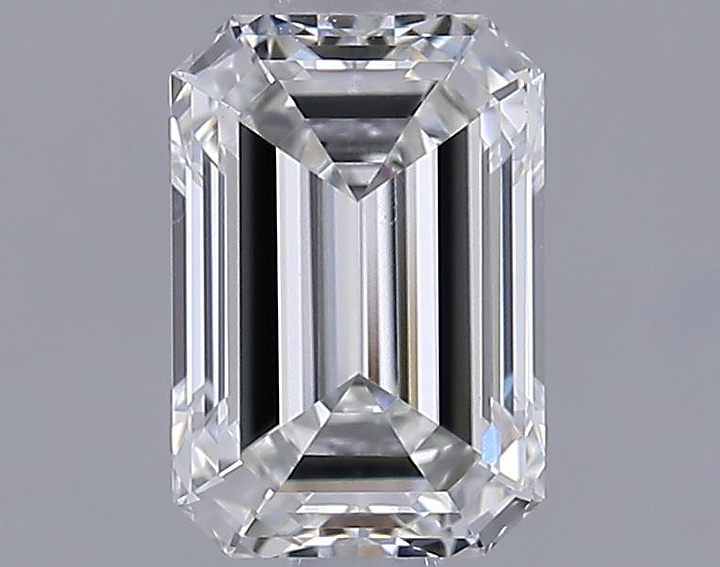 1.11 Carat Emerald Shaped Ideal Cut VVS2 IGI Certified Lab Grown Diamond