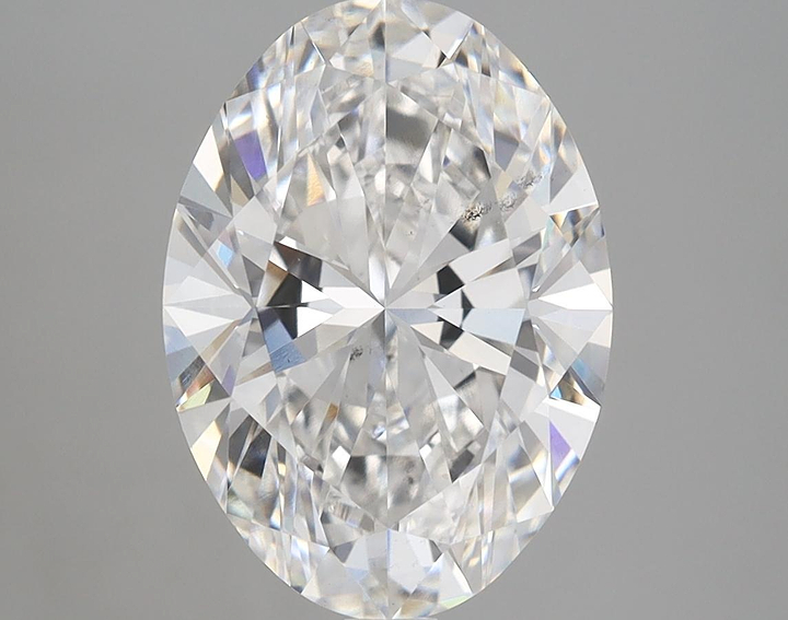 4.03 Carat Oval Shaped Ideal Cut SI1 IGI Certified Lab Grown Diamond