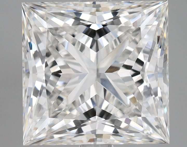 4.51 Carat Princess Shaped Ideal Cut VS1 IGI Certified Lab Grown Diamond