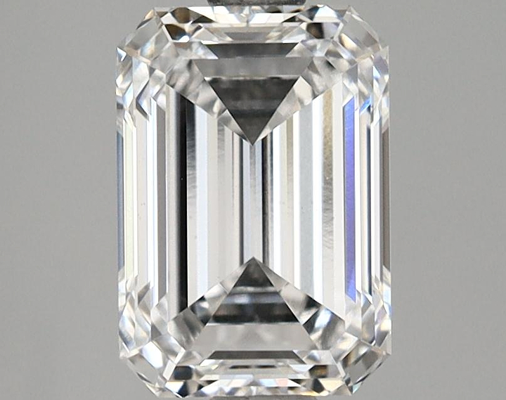 1.96 Carat Emerald Shaped Ideal Cut VS1 GIA Certified Lab Grown Diamond