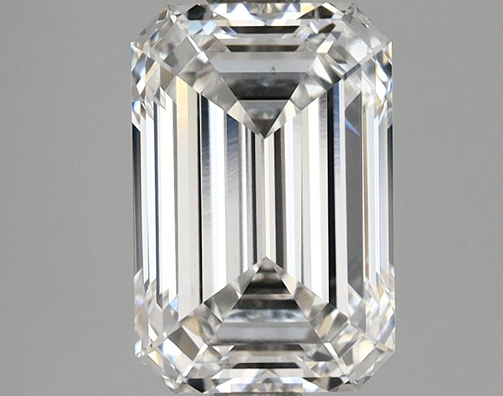 2.09 Carat Emerald Shaped Excellent Cut VS2 GIA Certified Lab Grown Diamond