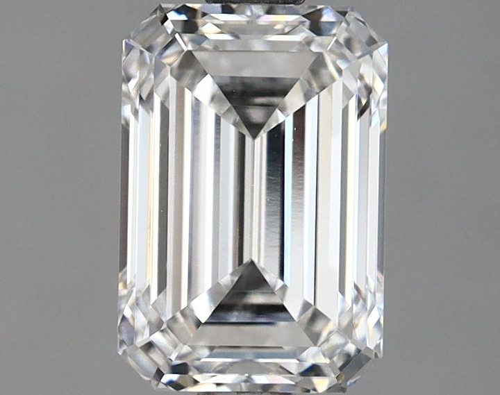 1.75 Carat Emerald Shaped Ideal Cut VS1 GIA Certified Lab Grown Diamond