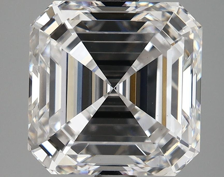 3.66 Carat Asscher Shaped Ideal Cut VS1 GIA Certified Lab Grown Diamond