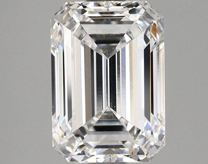 2.02 Carat Emerald Shaped Ideal Cut VS1 GIA Certified Lab Grown Diamond