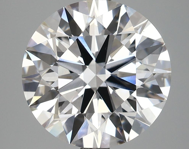 4.55 Carat Round Shaped Excellent Cut VS2 GIA Certified Lab Grown Diamond