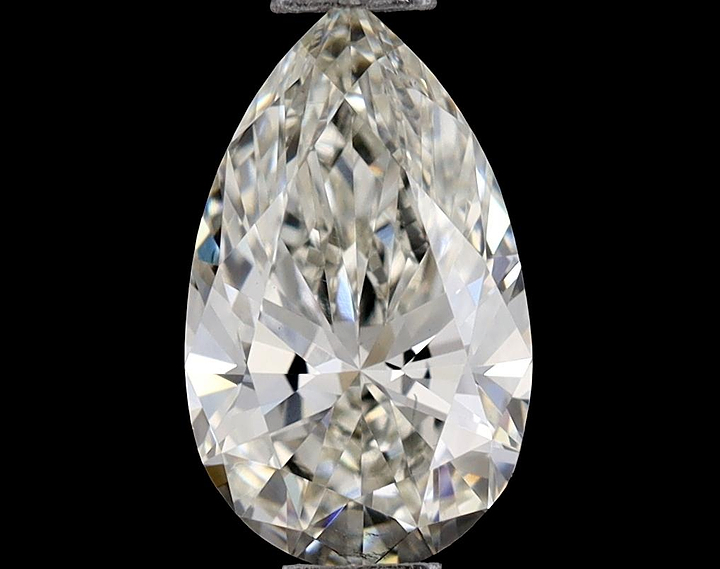 0.75 Carat Pear Shaped Very Good Cut VVS2 IGI Certified Lab Grown Diamond