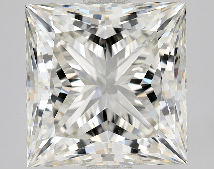 3.49 Carat Princess Shaped Ideal Cut VS1 IGI Certified Lab Grown Diamond
