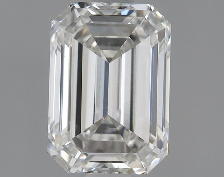 1.41 Carat Emerald Shaped Ideal Cut VVS2 IGI Certified Lab Grown Diamond