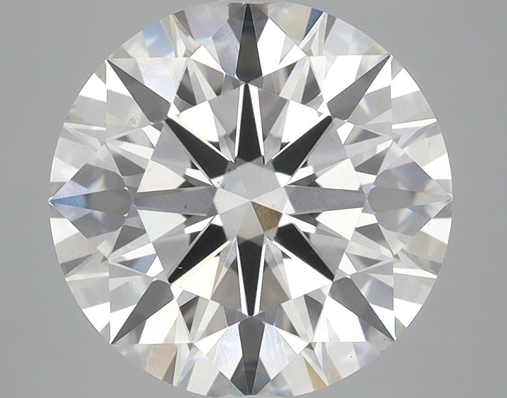 4.55 Carat Round Shaped Ideal Cut VS2 IGI Certified Lab Grown Diamond