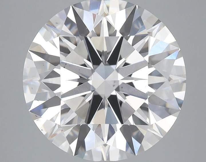 4.54 Carat Round Shaped Ideal Cut VS2 IGI Certified Lab Grown Diamond