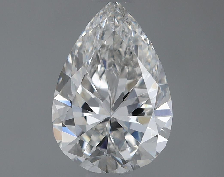 0.84 Carat Pear Shaped Very Good Cut VS1 IGI Certified Lab Grown Diamond