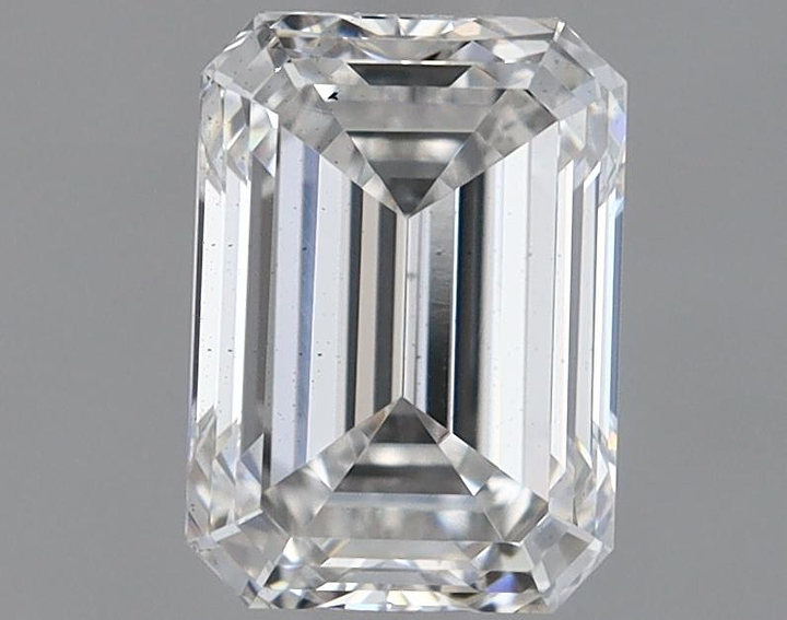 0.95 Carat Emerald Shaped Ideal Cut VS2 IGI Certified Lab Grown Diamond