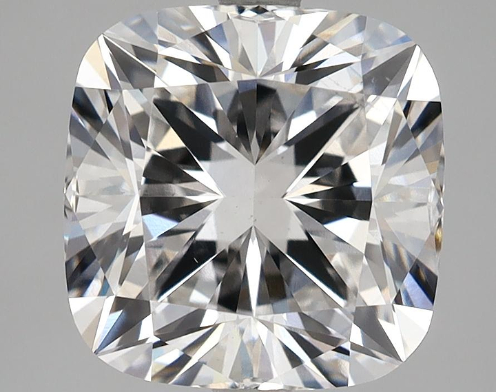 4.06 Carat Cushion Shaped Ideal Cut VS2 GIA Certified Lab Grown Diamond